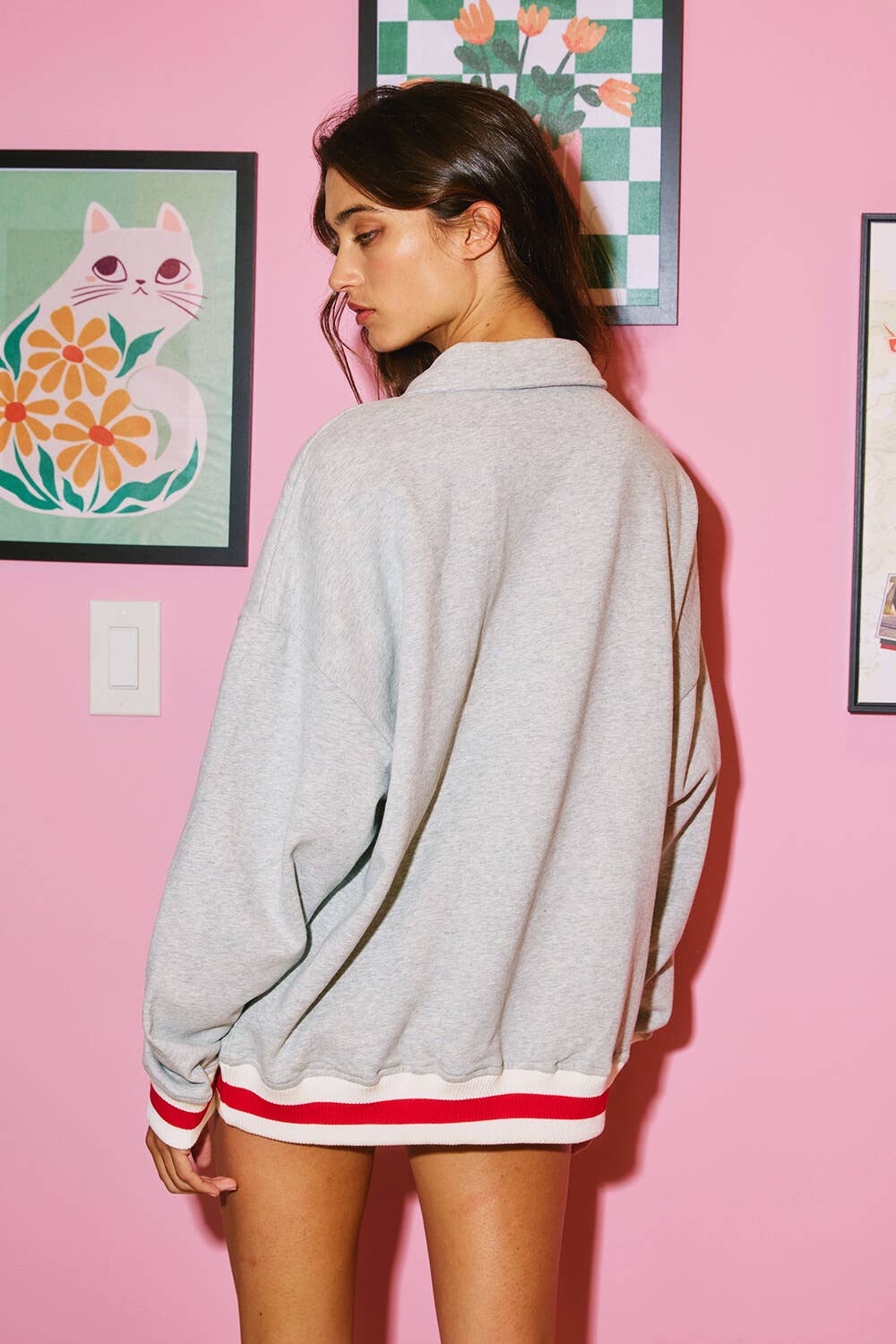 Game Day Georgia Quarter-Zip Pullover