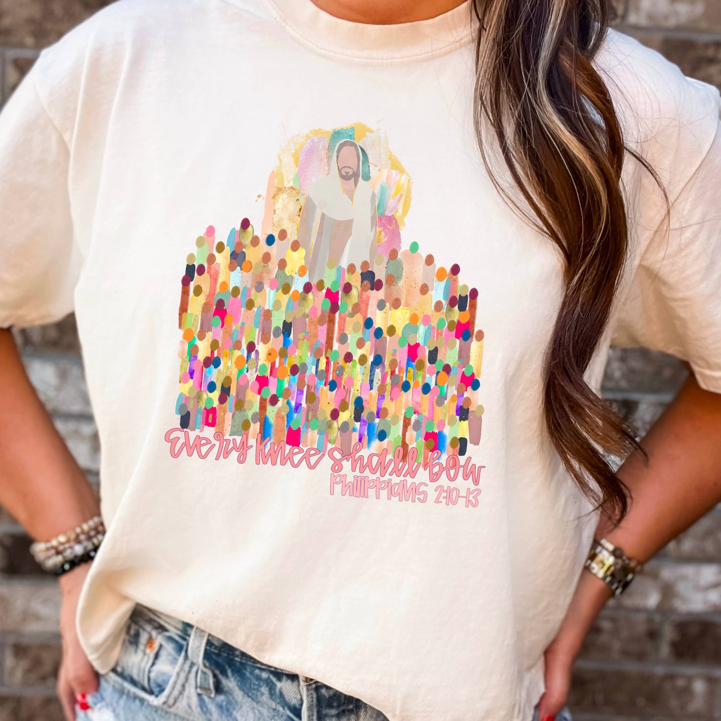 Every Knee Shall Bow Graphic Tee