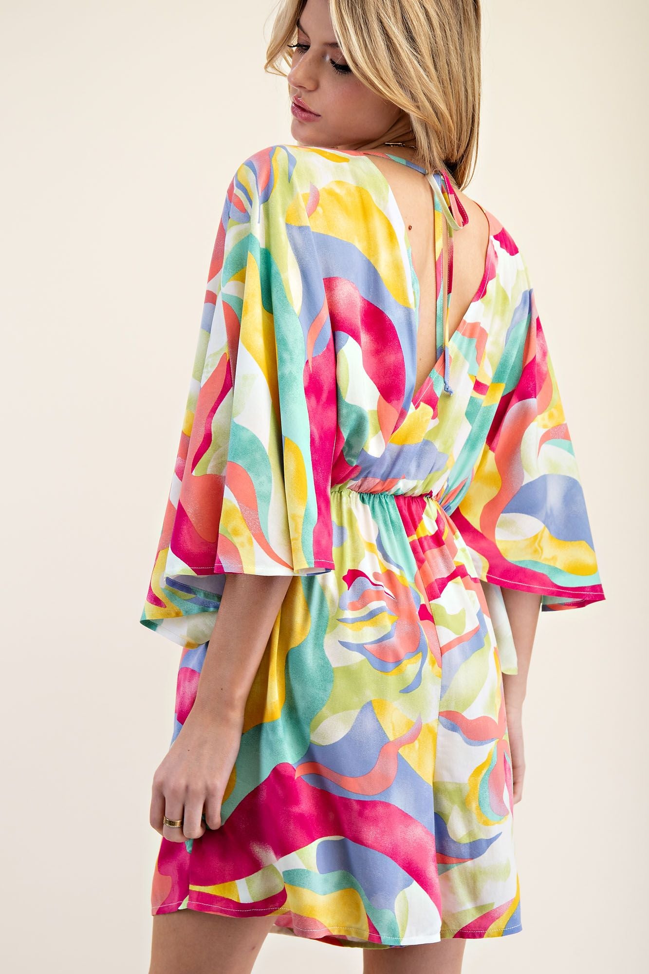 Colorful Rayon Romper
