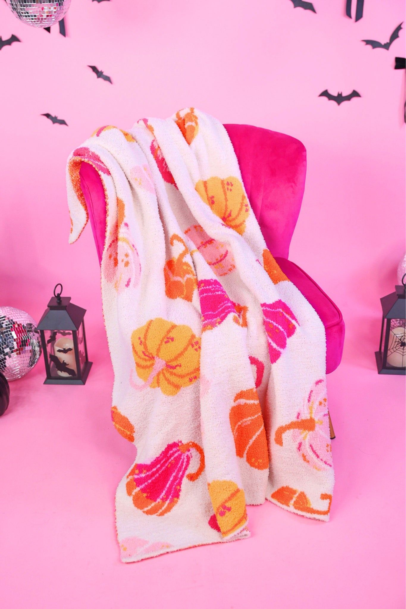 PREORDER- Blushing Pumpkins Blanket