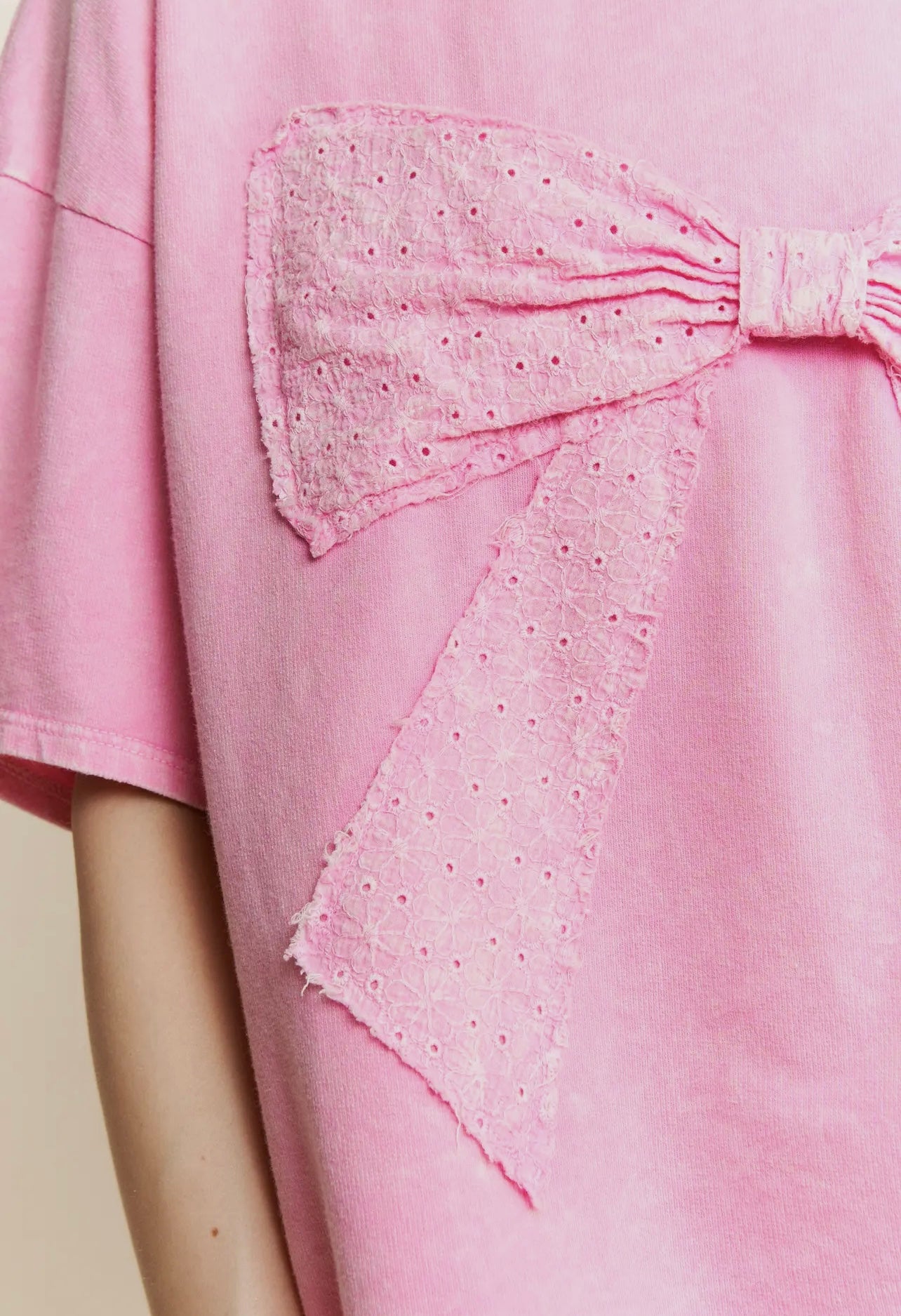 The Bubblegum Bow Tee