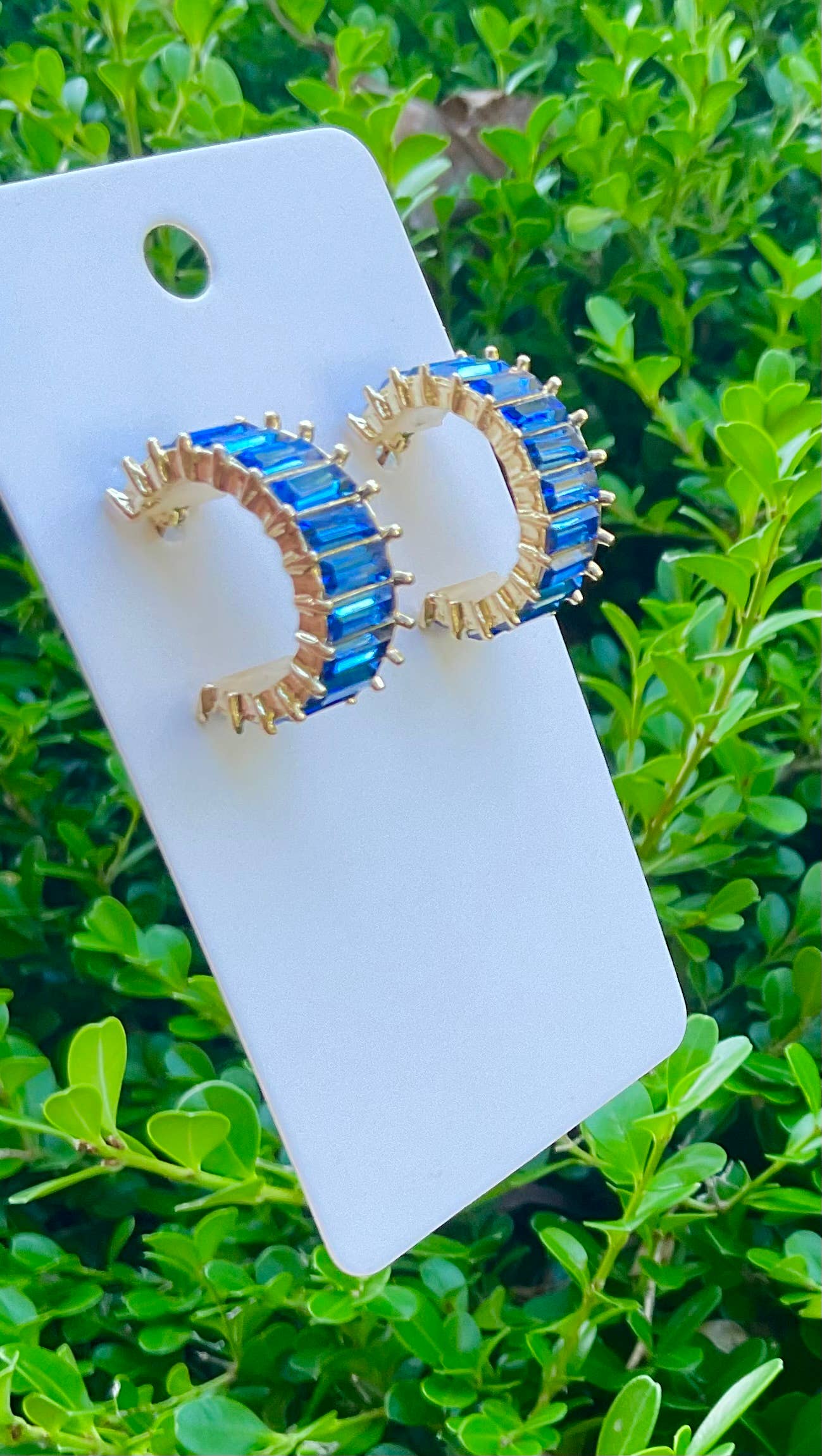 The Callie earring - Blue
