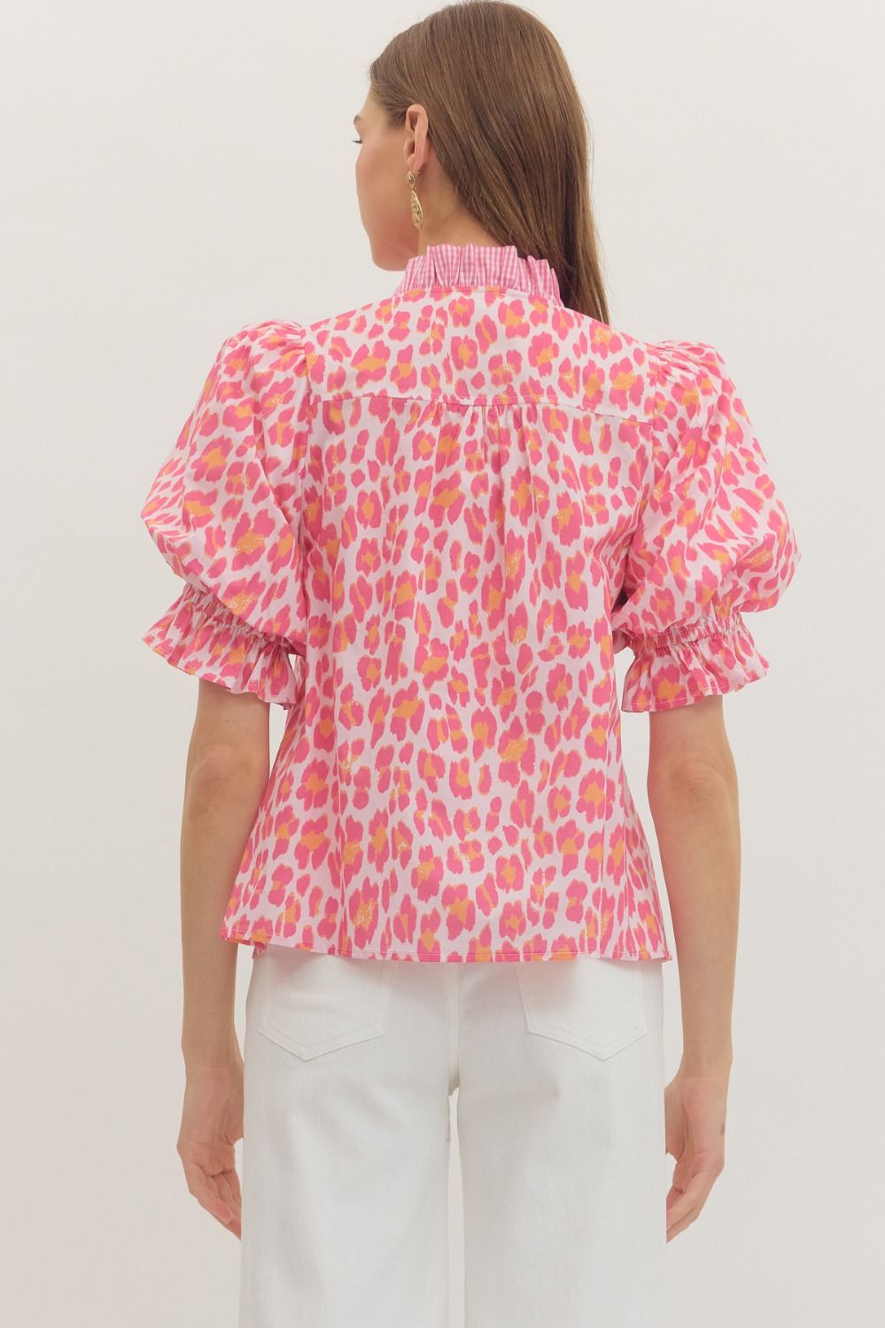 Pink Lemonade Ruffle Top