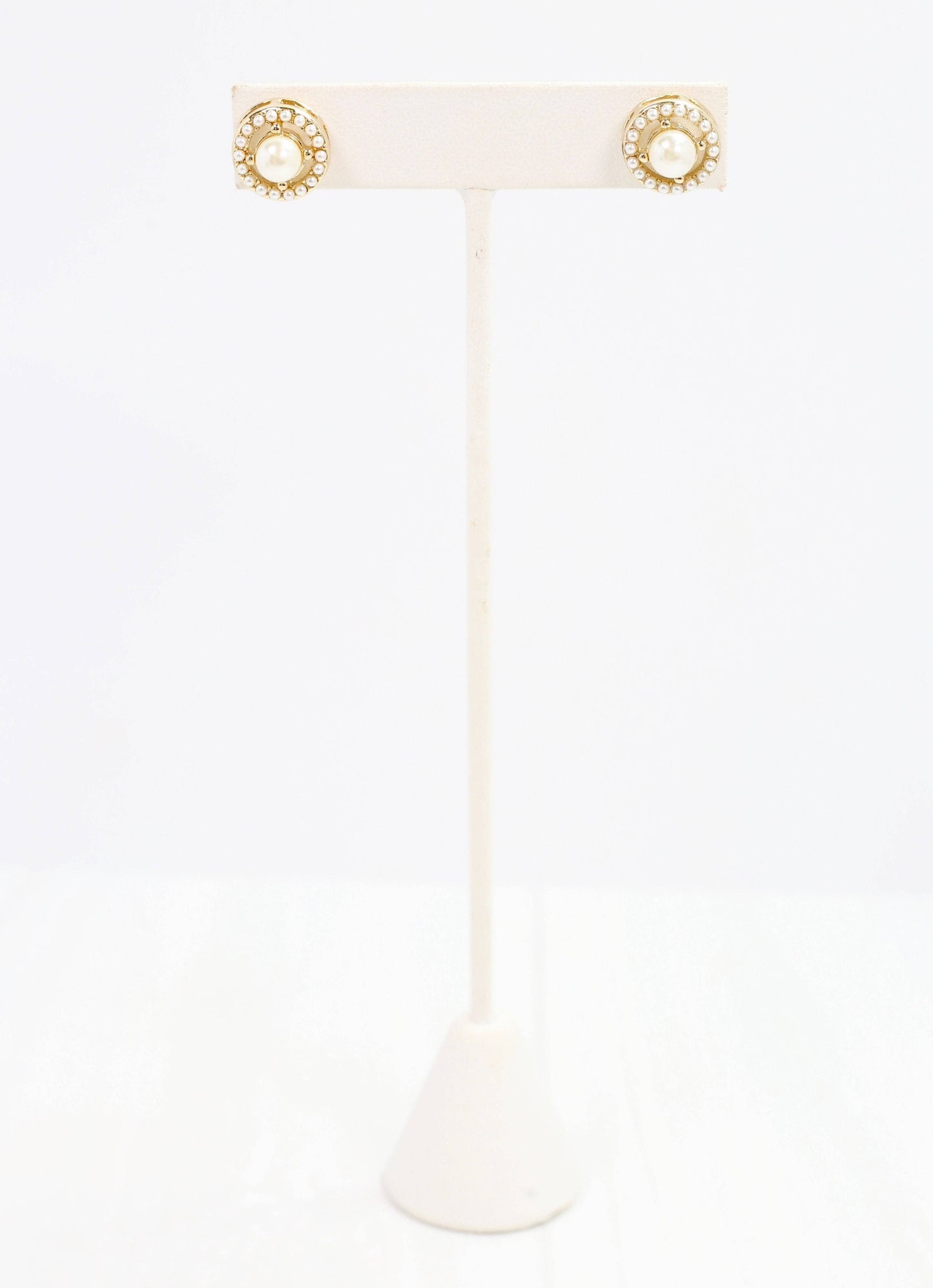 Mowry Pearl Stud Earring GOLD