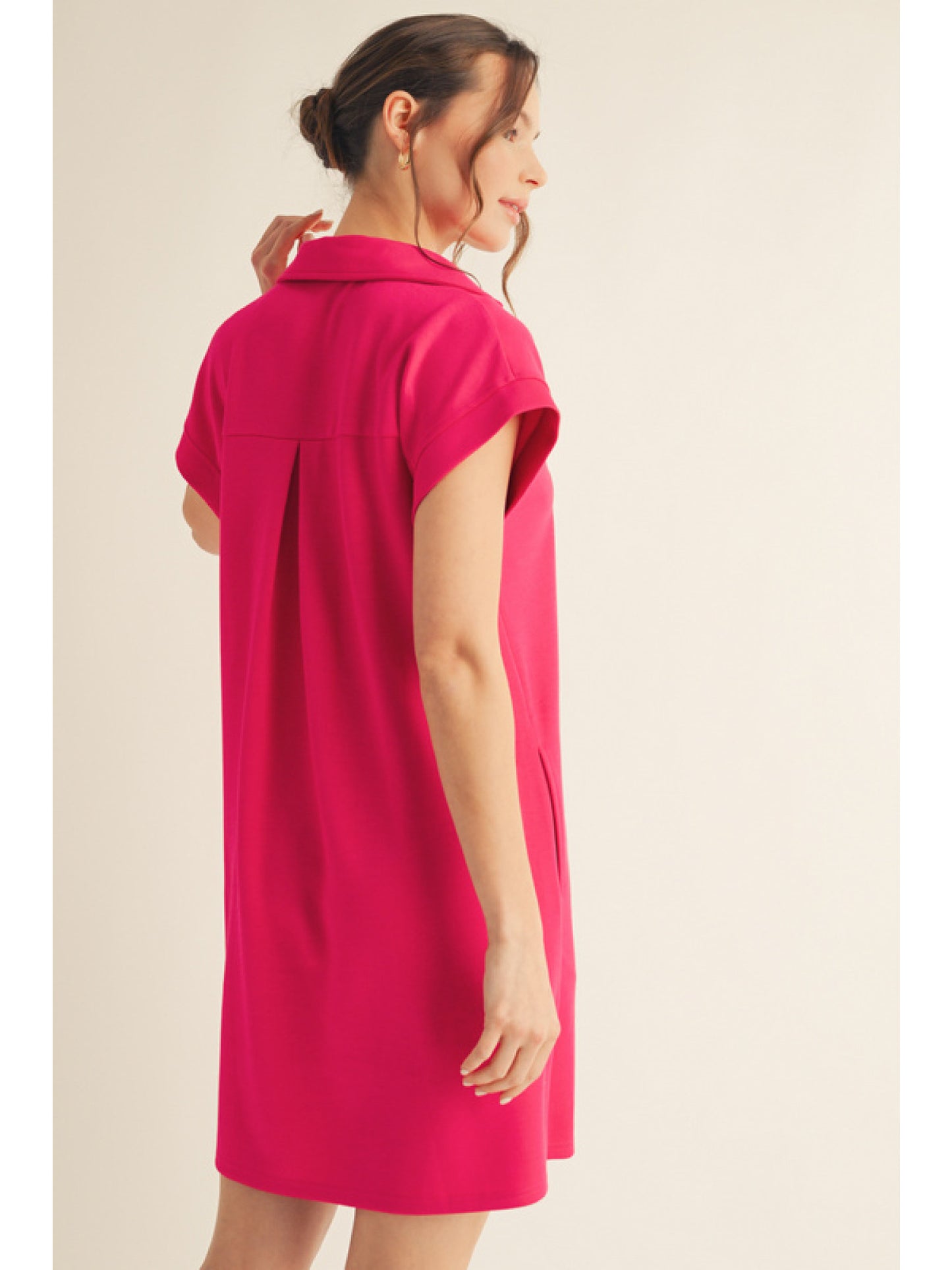 Pretty In Pink Polo Dress