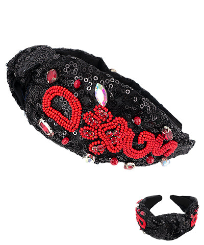 Game Day Glam Sequin Headband