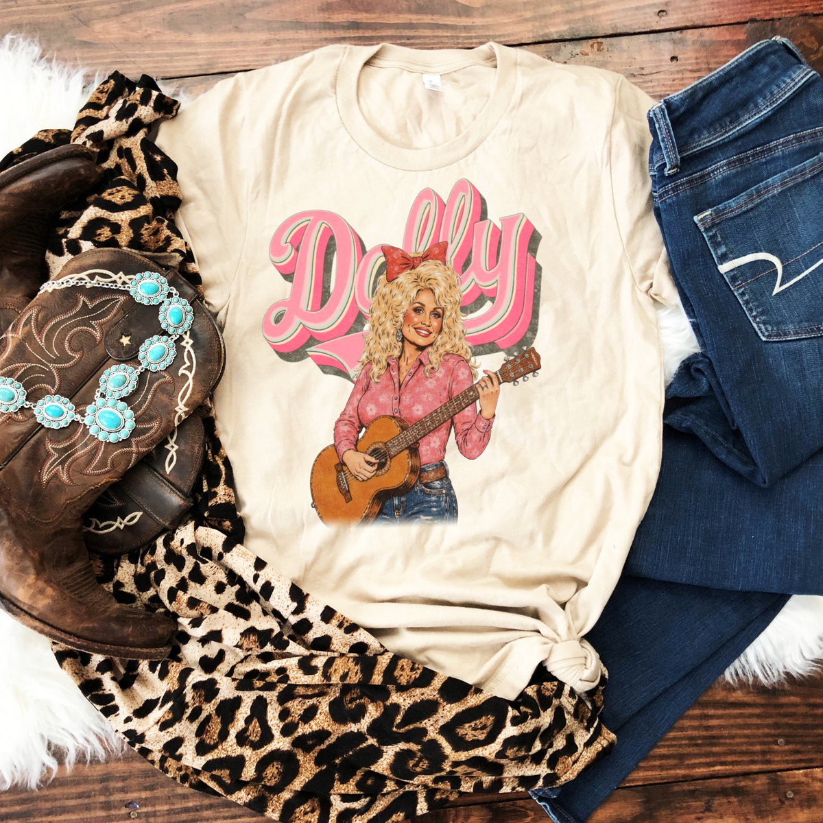 Dolly | Nashville | Country Music | CC Graphic Tshirt: 2XL