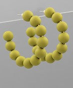 Lime Green Ball Hoops
