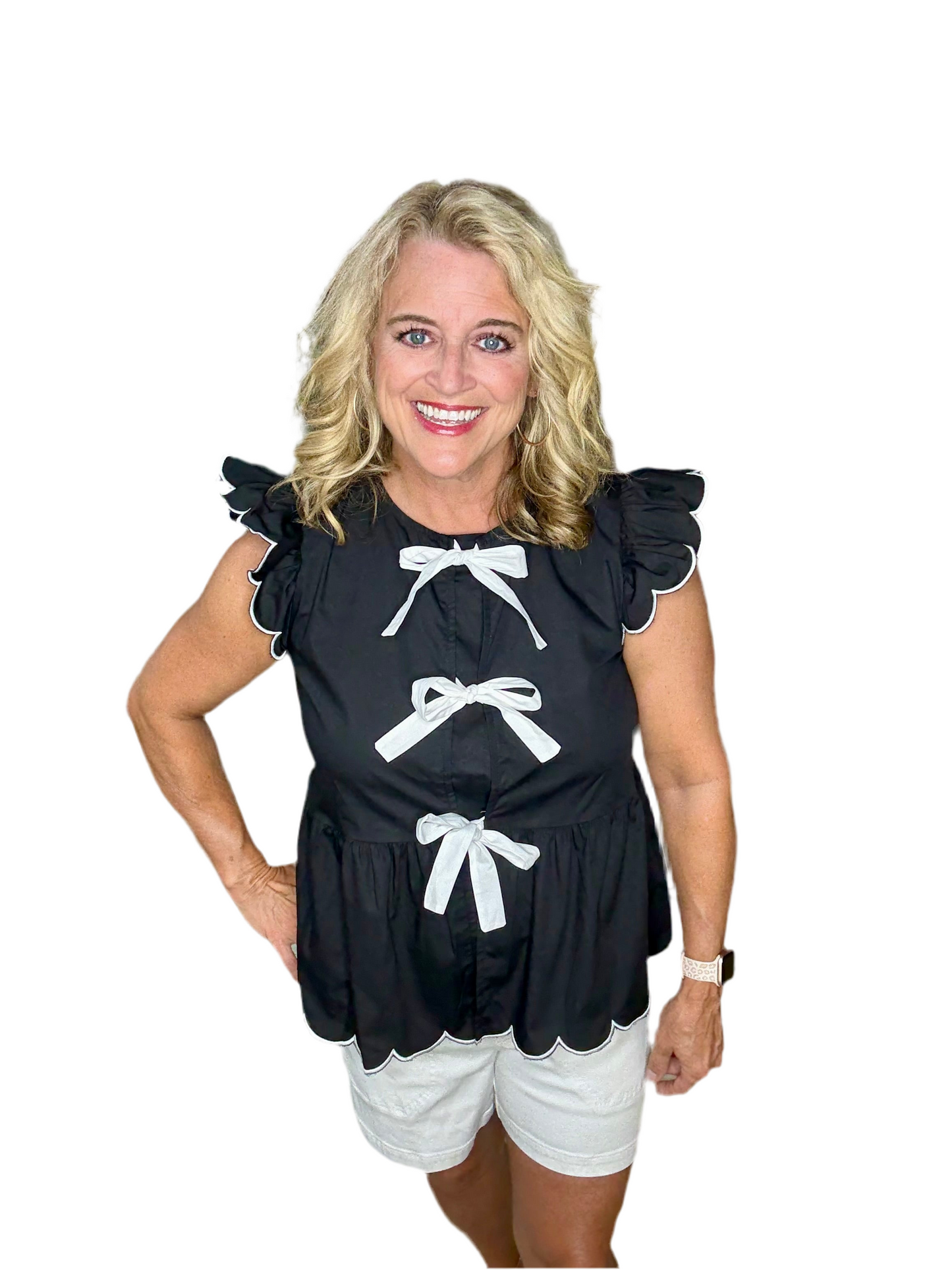 Bows & Touchdowns Top