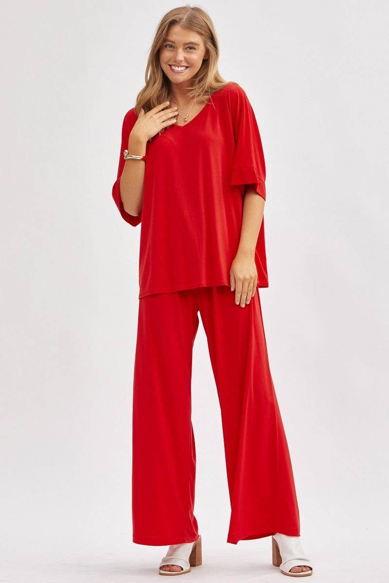 Red Hot Ease Lounge Set