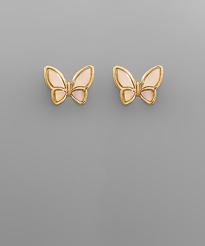 Shell Butterfly Earrings