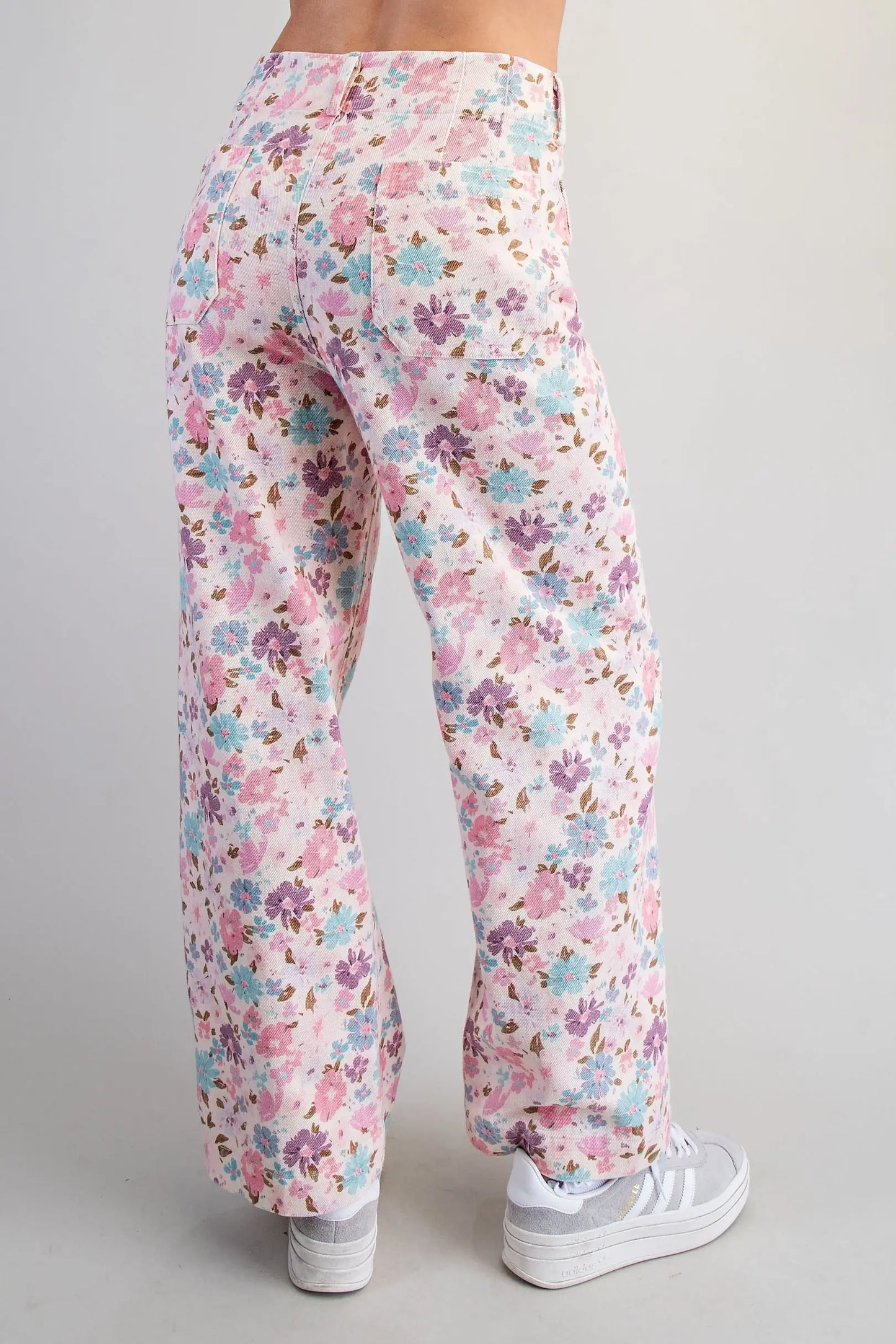 Vintage Bloom Wide Leg Jeans