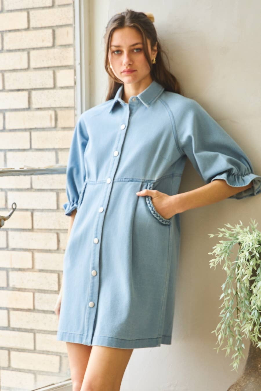 Blue Skies Denim Dress