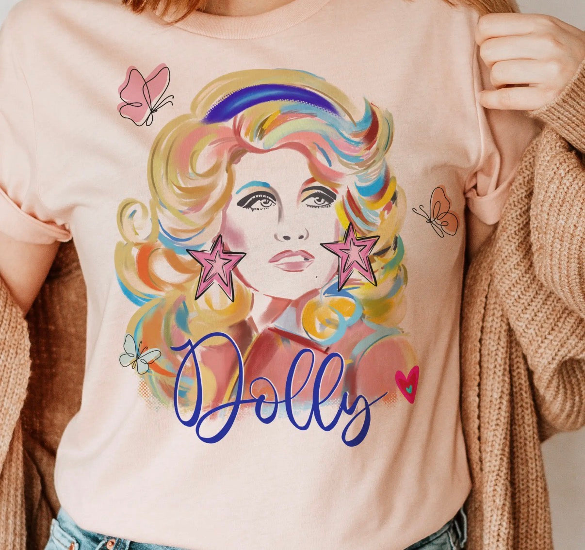 PREORDER: Country Western Dolly Nashville Music City Graphic Tee
