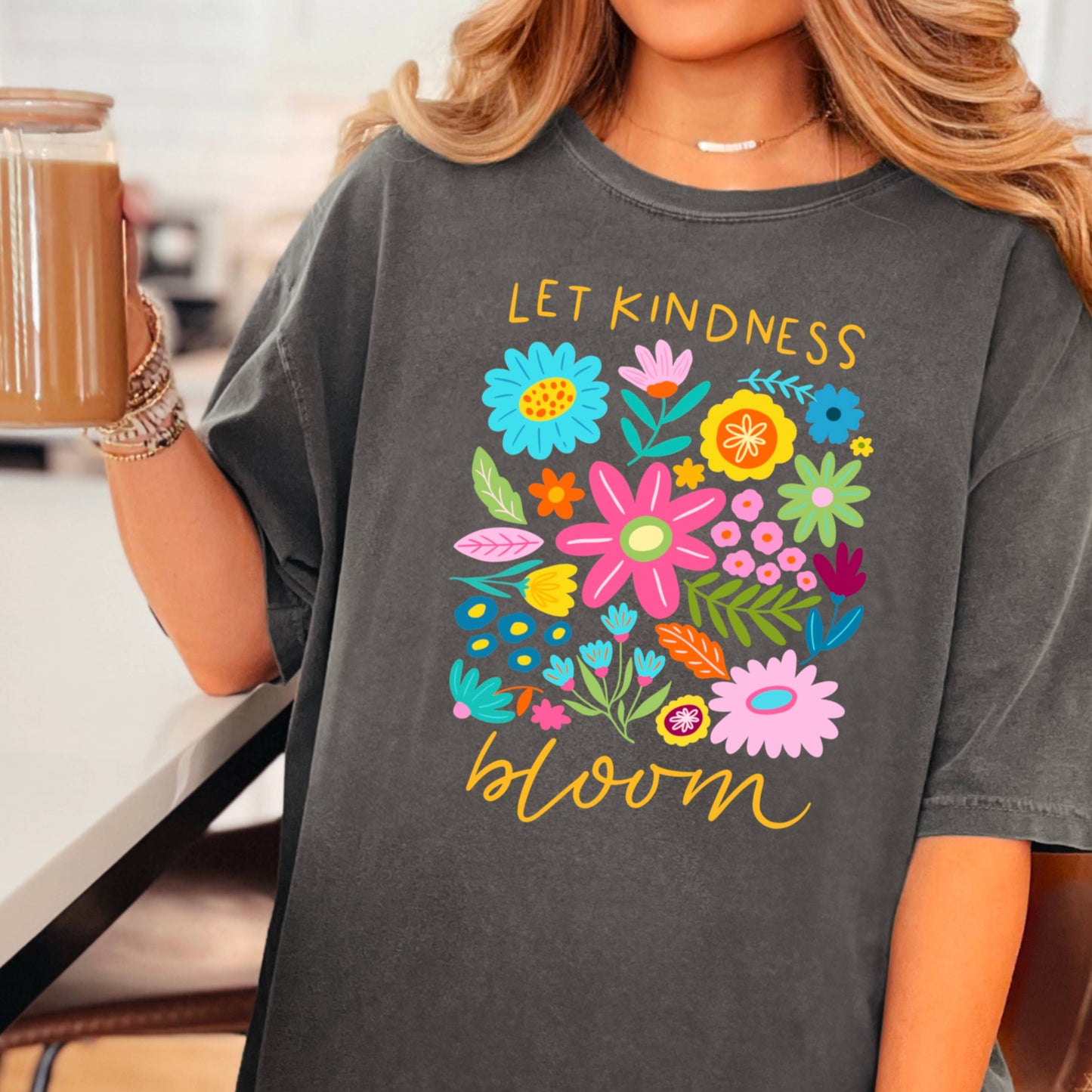 Let Kindness Bloom Graphic Tee