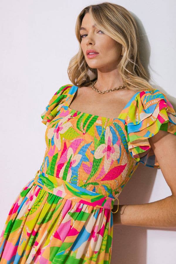 Vacation Vibes Midi Dress