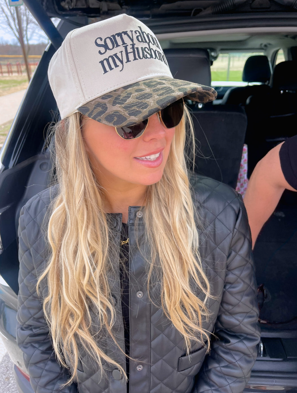 “Sorry ‘Bout My Husband” Trucker Hat