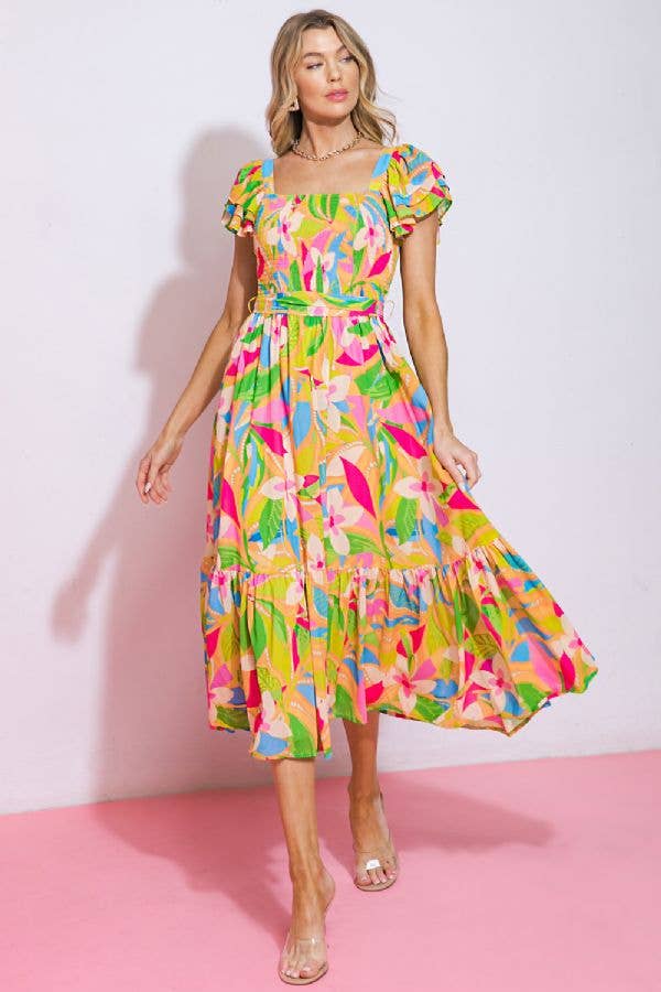 Vacation Vibes Midi Dress