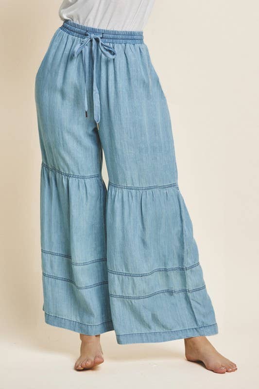 Easy Breezy Chambray Pants