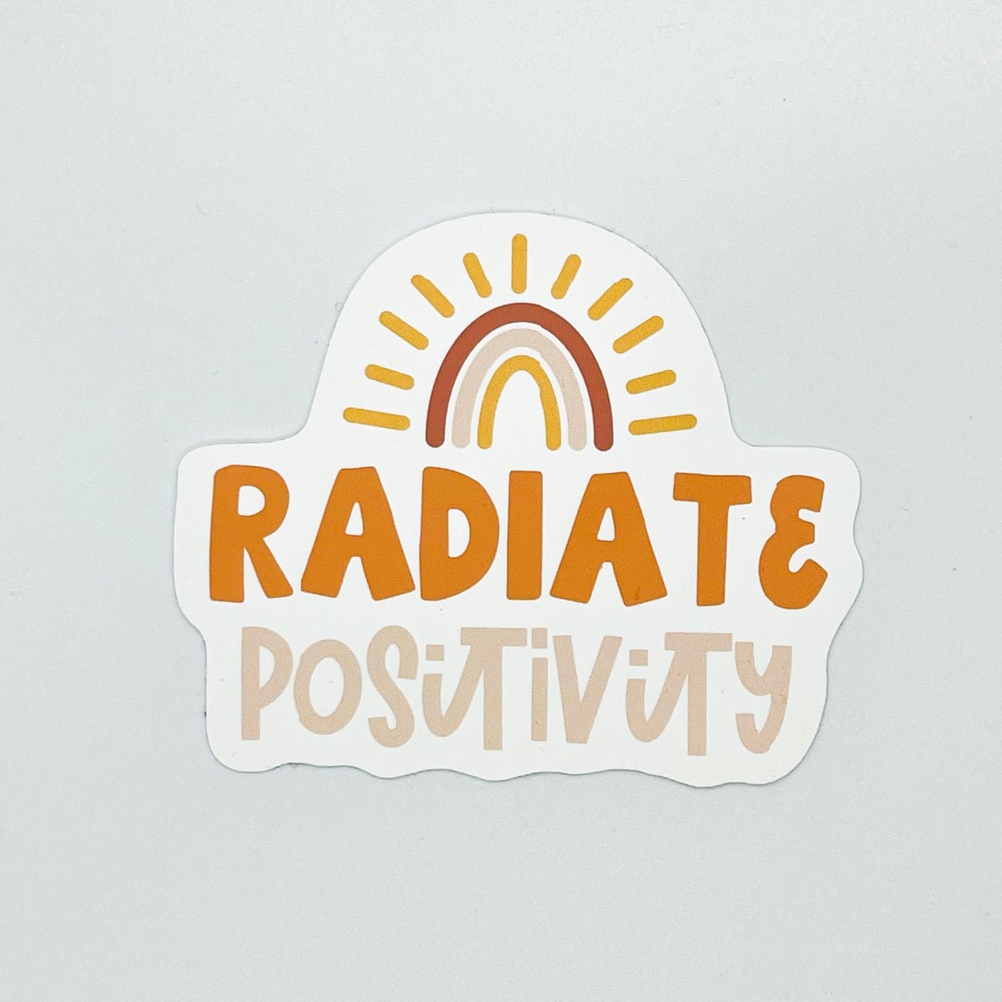 Radiate Positivity Sticker