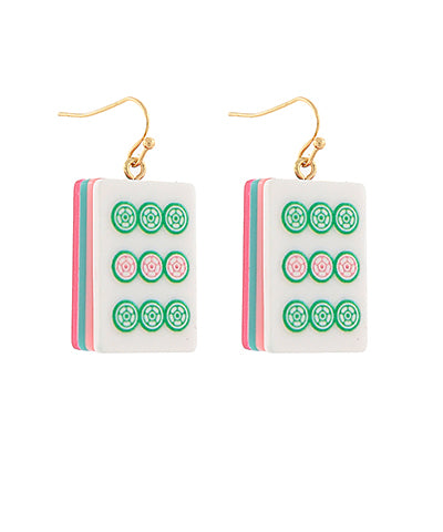 Stacked Circle Mahjong Drops