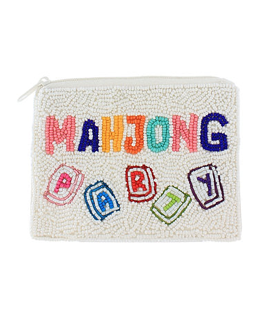 Mahjong Social Club Pouch