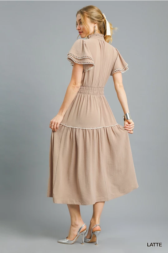Latte Love Midi Dress