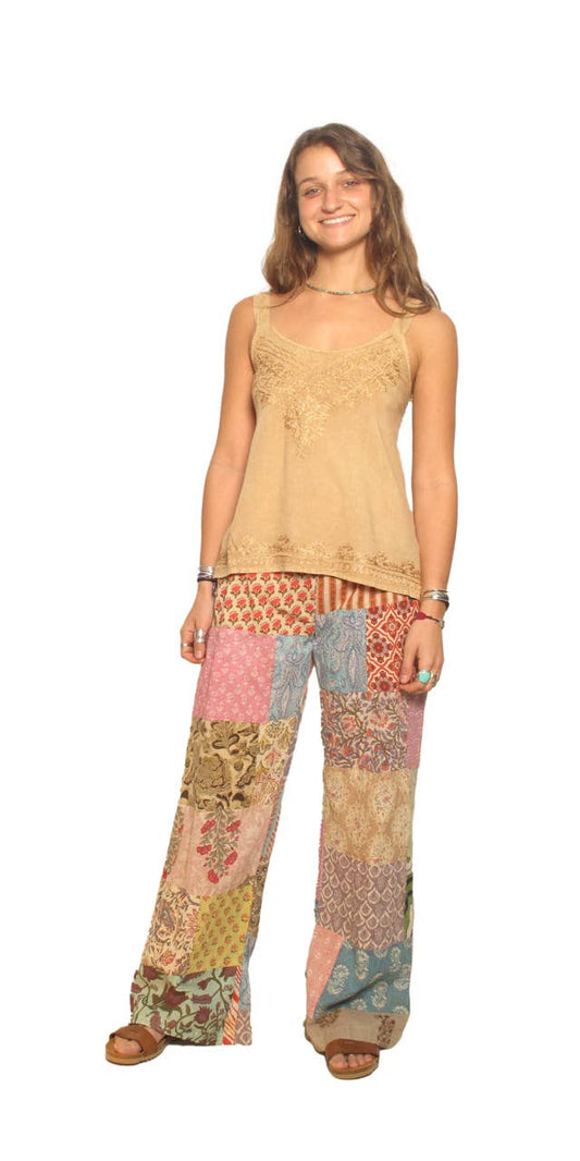 Meadow Mosaic Patchwork Pants