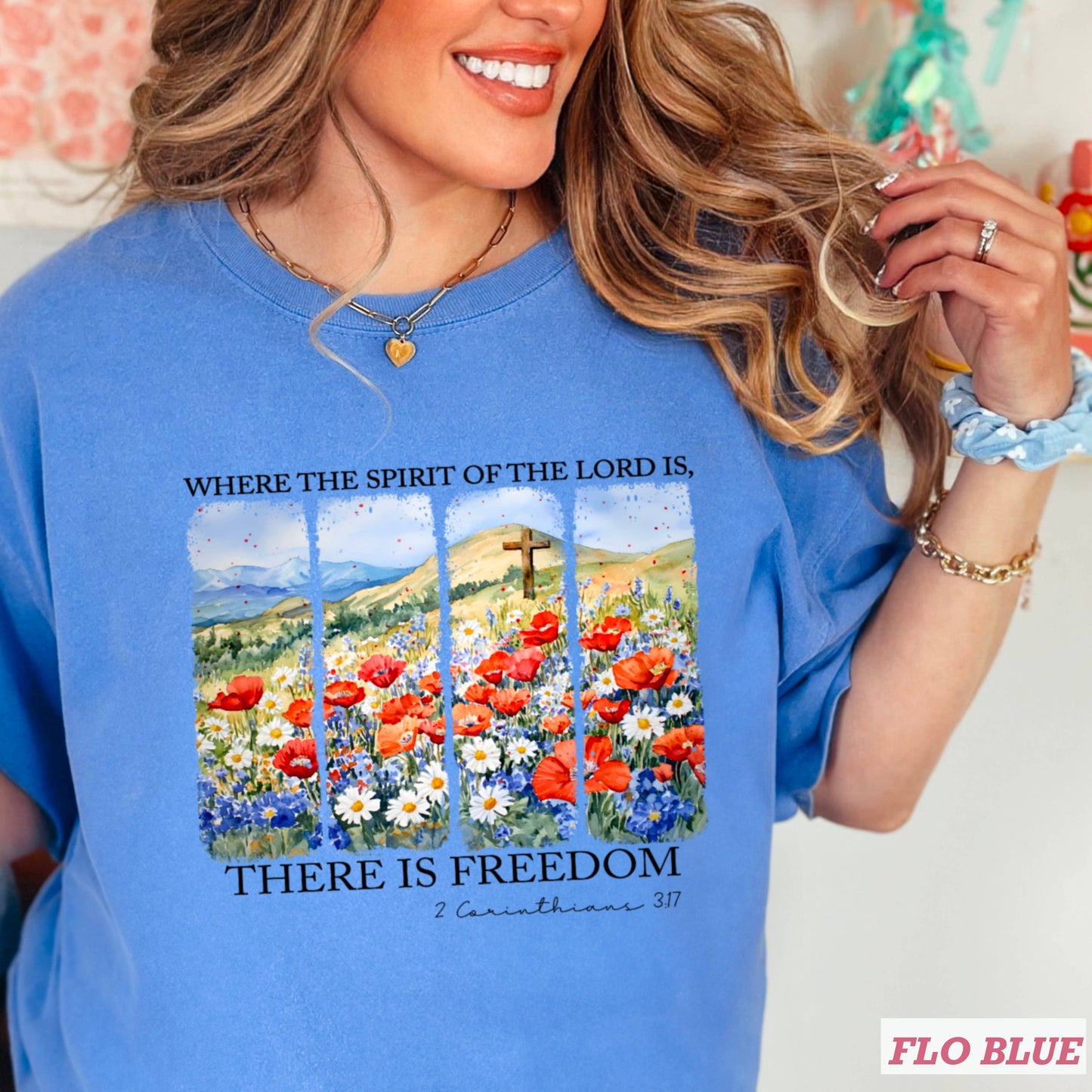 There Is Freedom Graphic Tee