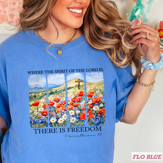 There Is Freedom Graphic Tee