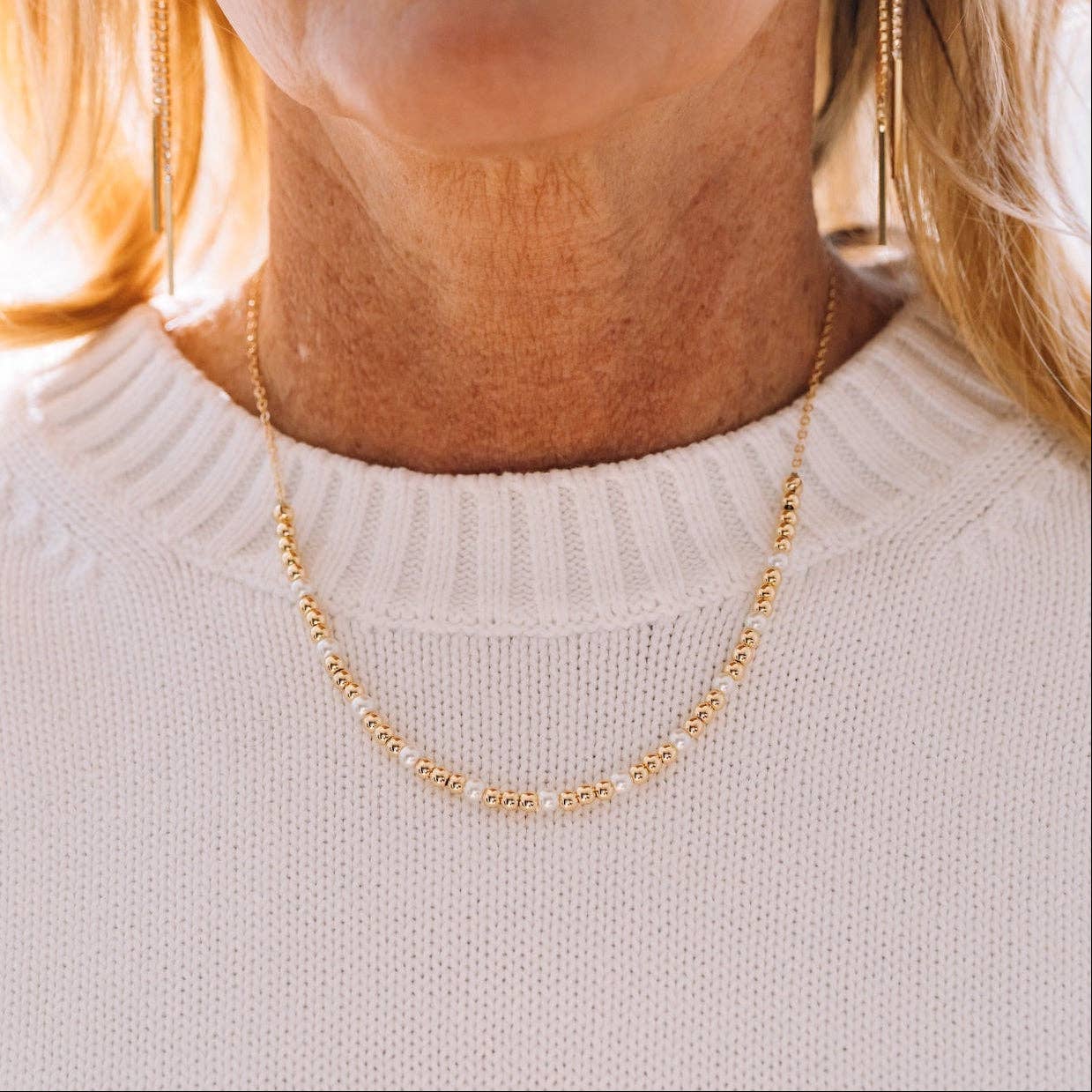Farrah Necklace: Mixed