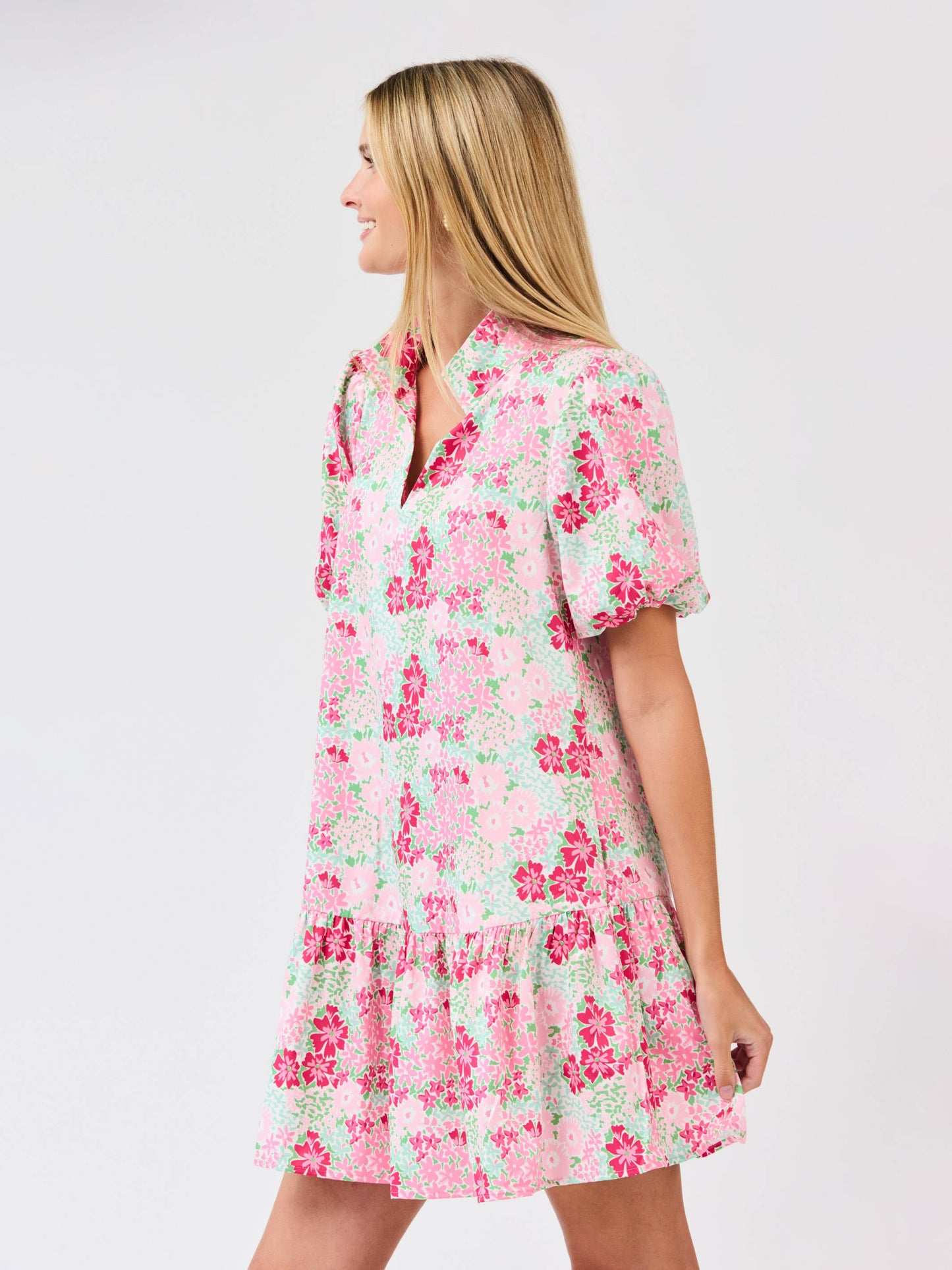 Nancy Dress | Petal Perfect Pink: XS