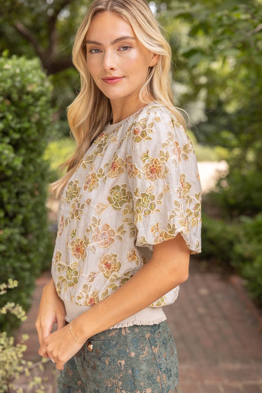 Autumn Bloom Blouse