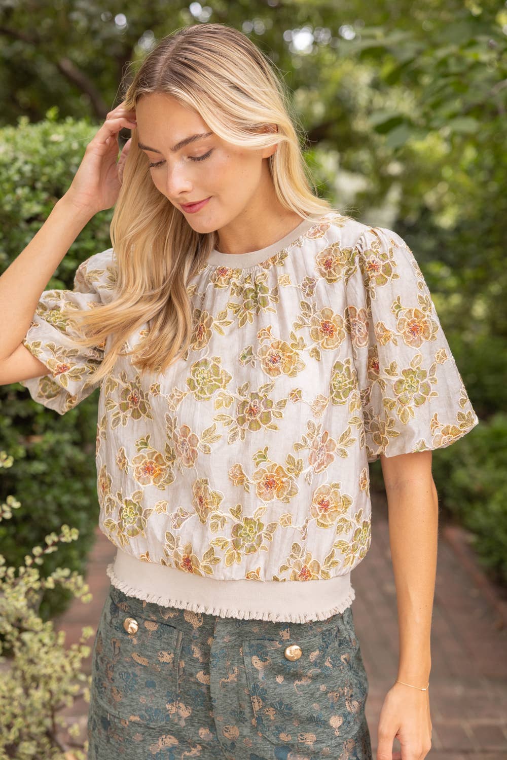 Autumn Bloom Blouse