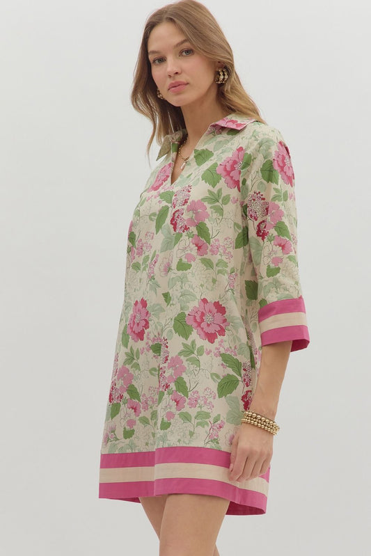 🌸 Garden Romance Tunic Dress 🌸