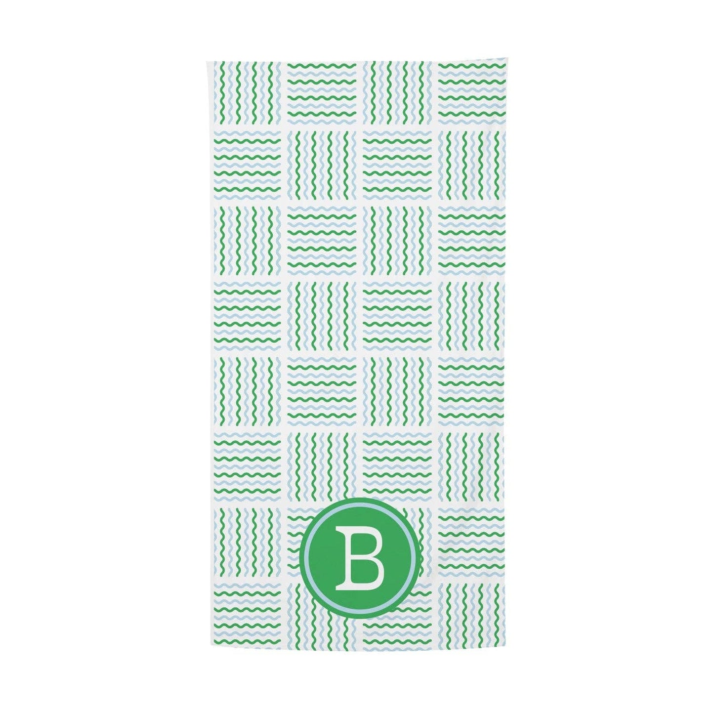 Initial Beach Towels: S