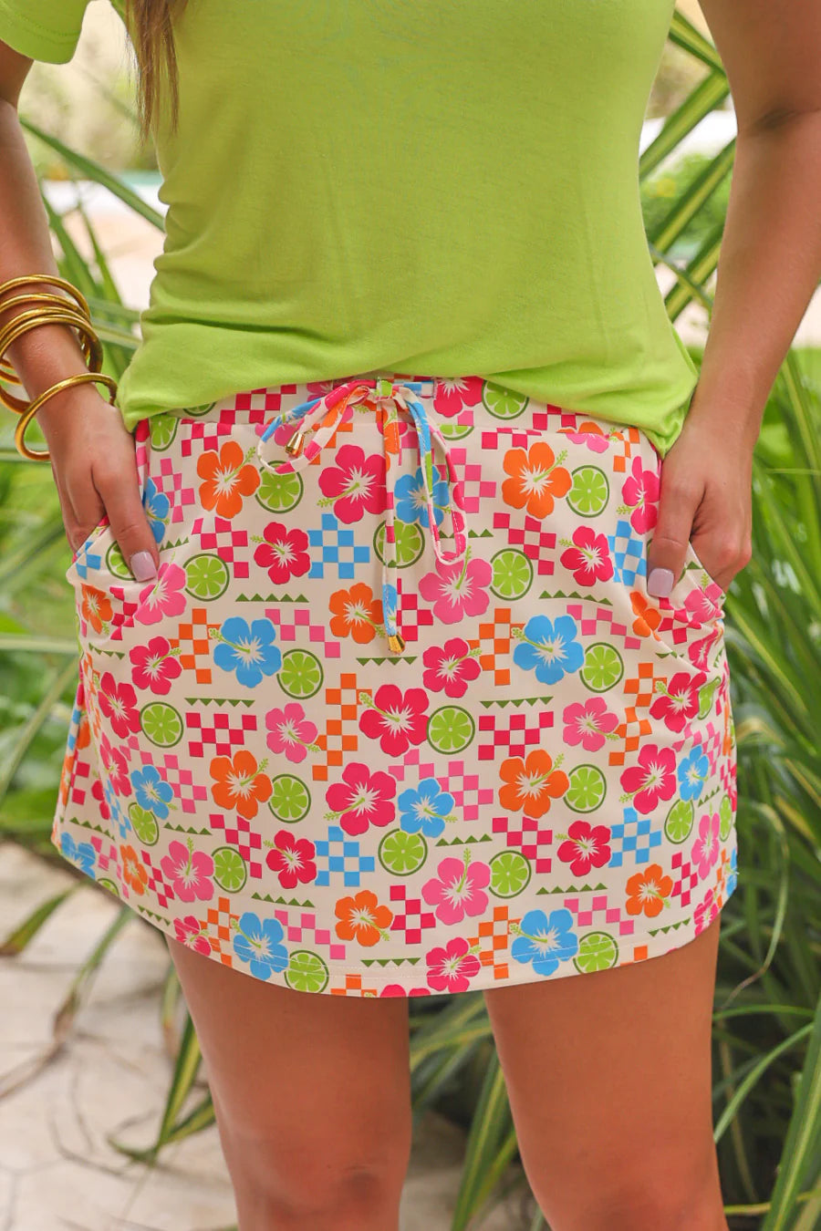 Check the Tropics Skort