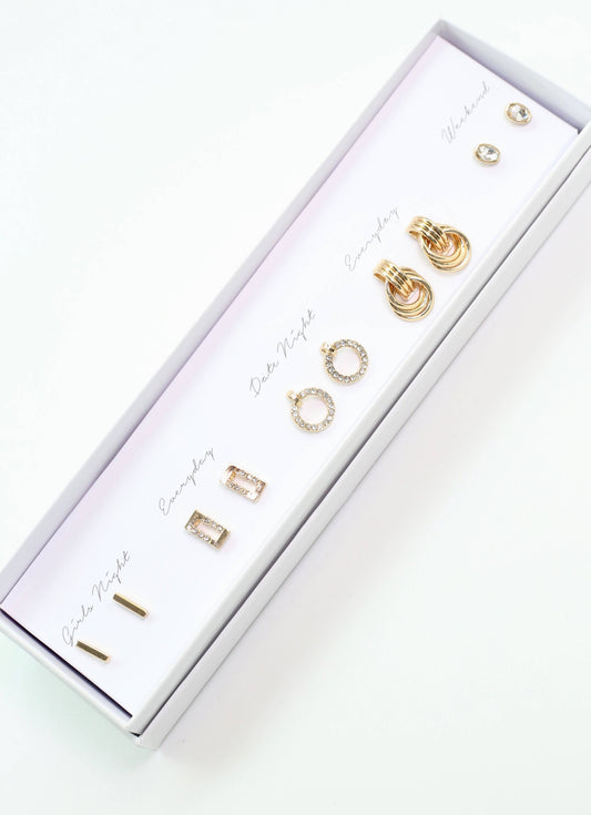 Sutton Earring Set GOLD
