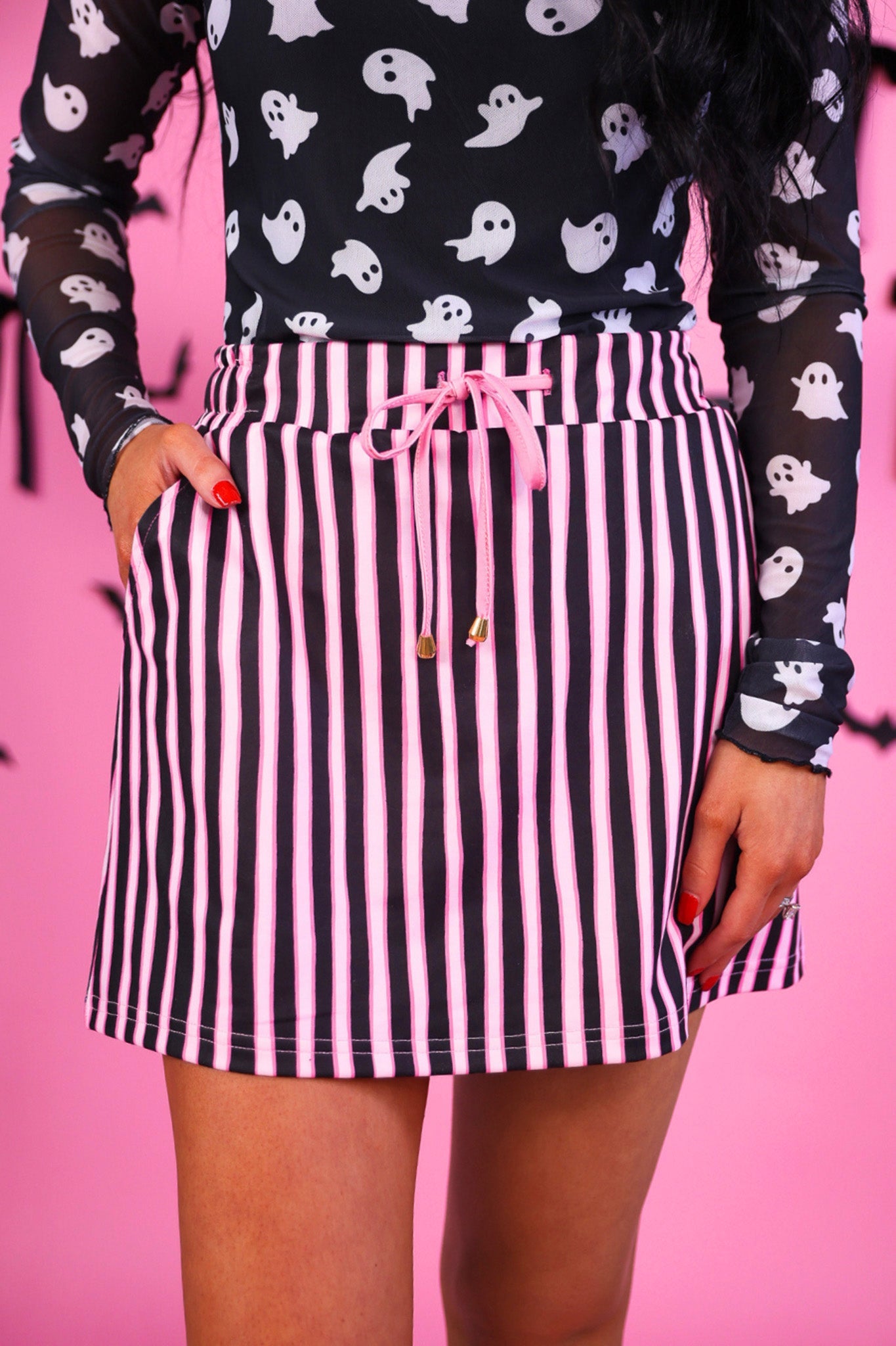PREORDER- Cosmo Stripes Skort