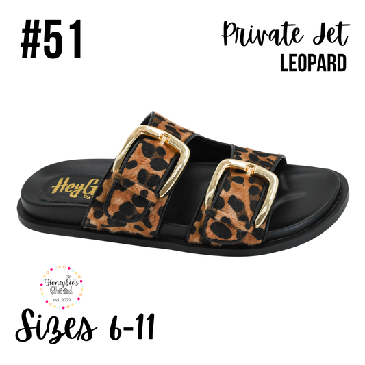 Private Jet Leopard Corkys