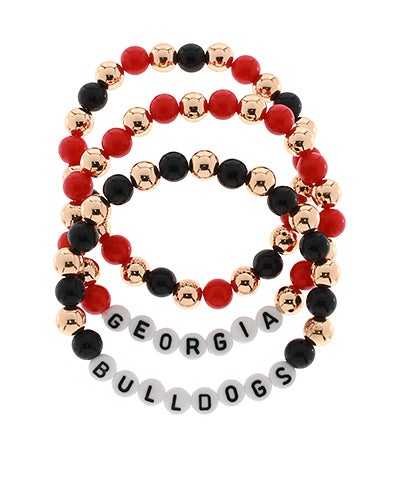 Georgia Bulldog Bracelets