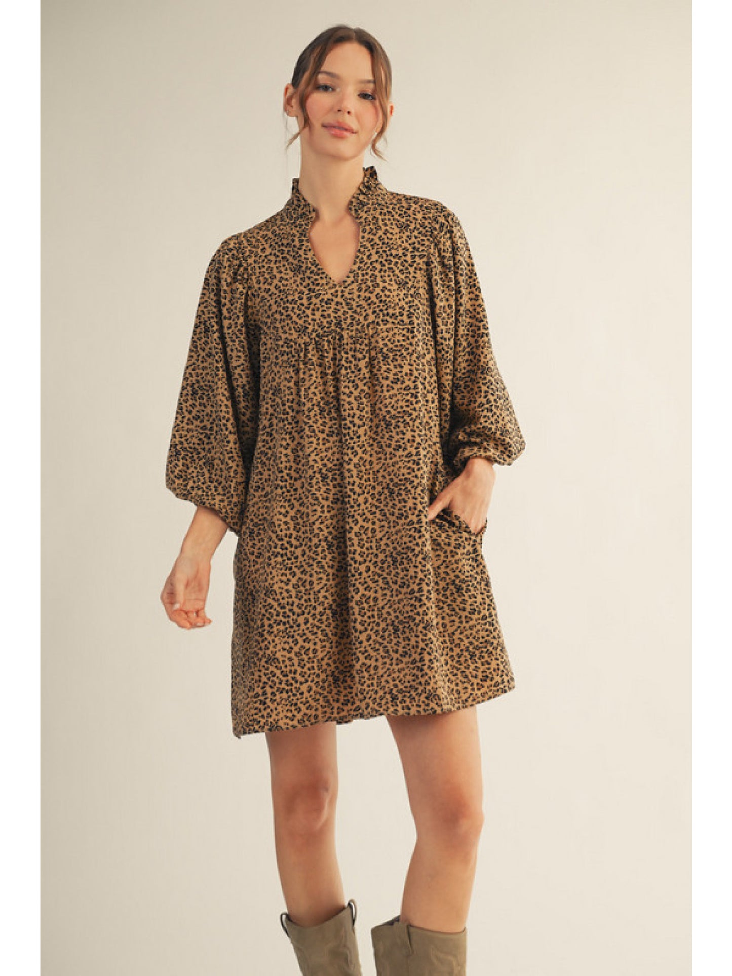 Wildly Effortless Leopard Dress 🐆