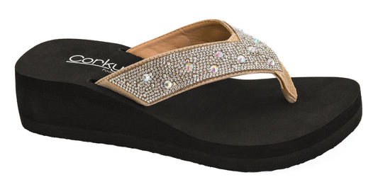 Dime A Dozen Corkys Wedge Sandals