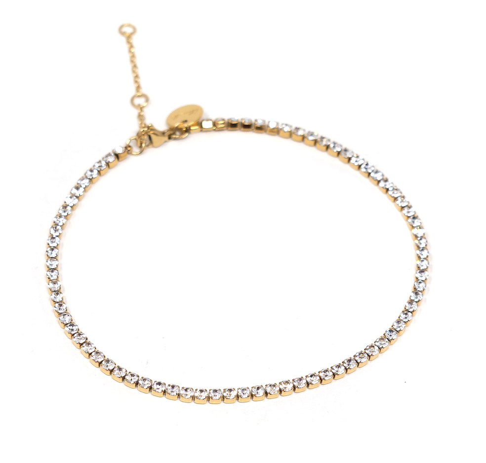 Ibiza Anklet (Water Resistant): Gold
