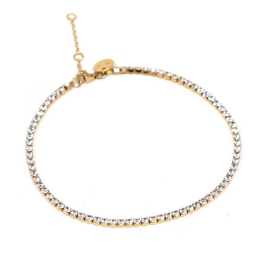 Ibiza Anklet (Water Resistant): Gold