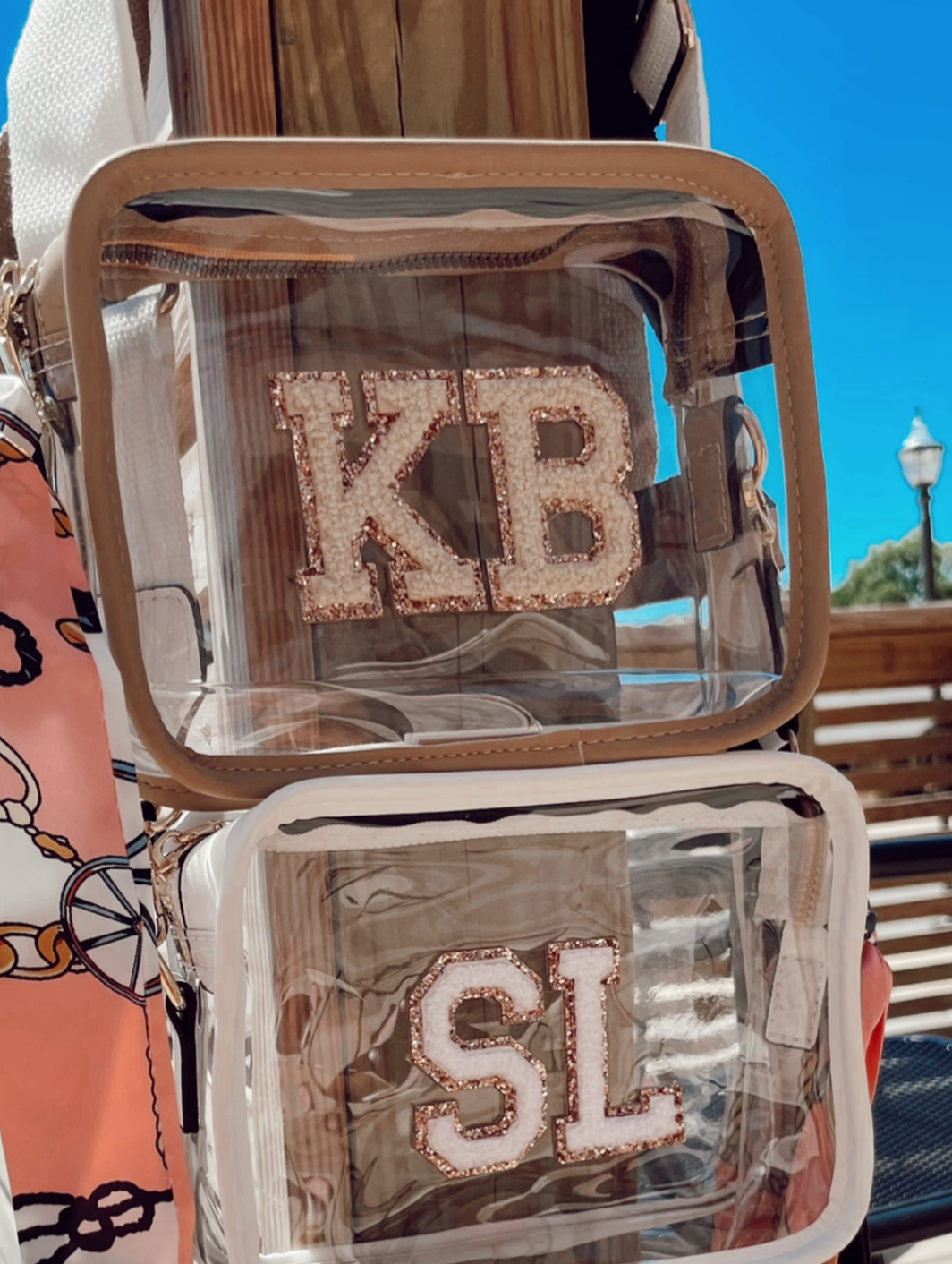 Clear Gameday & Concert Purse: Black