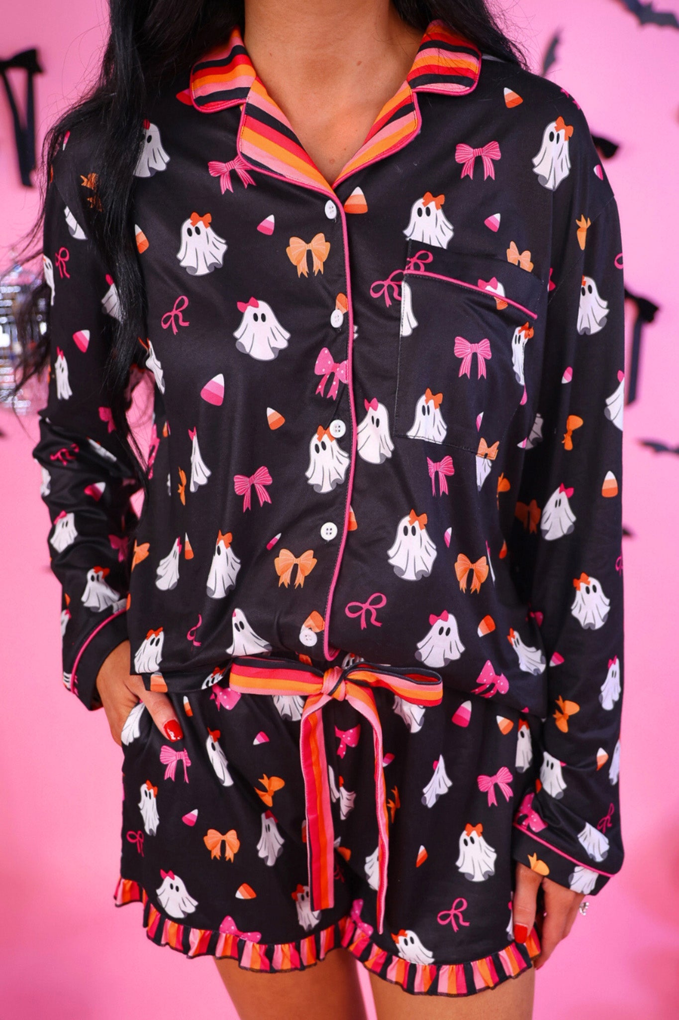 PREORDER- Boo-tiful GiGi Ruffle Pajama Set