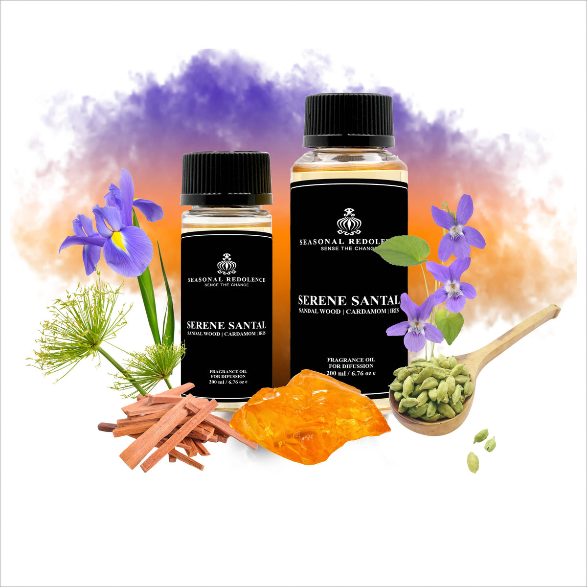 Serene Santal Luxury Home Oil Diffuser Scent: 50 ml