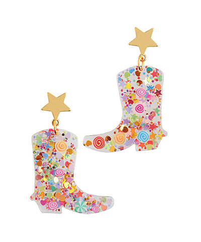Starlit Boots Earrings
