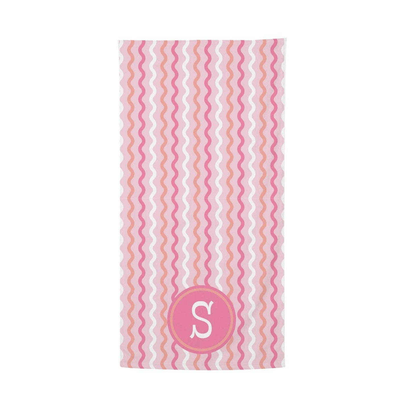 Initial Beach Towels: S